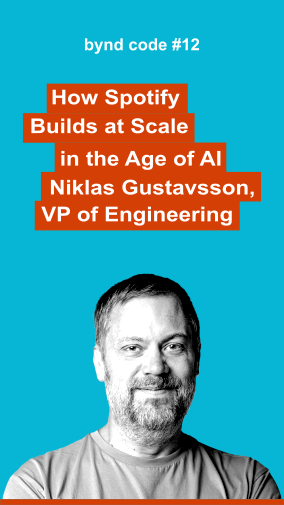 Niklas Gustavsson - How Spotify Builds at Scale in the Age of AI - Niklas Gustavsson VP Engineering Spotify
